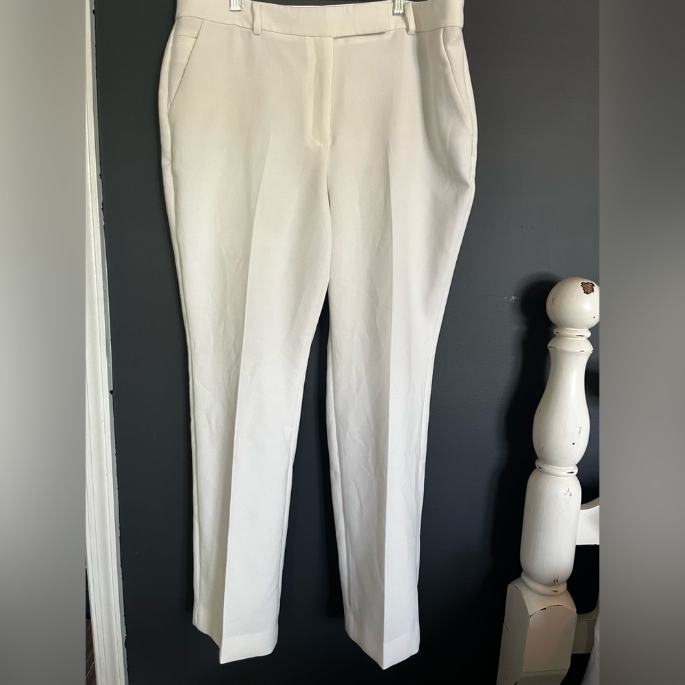 White Short Length Pants